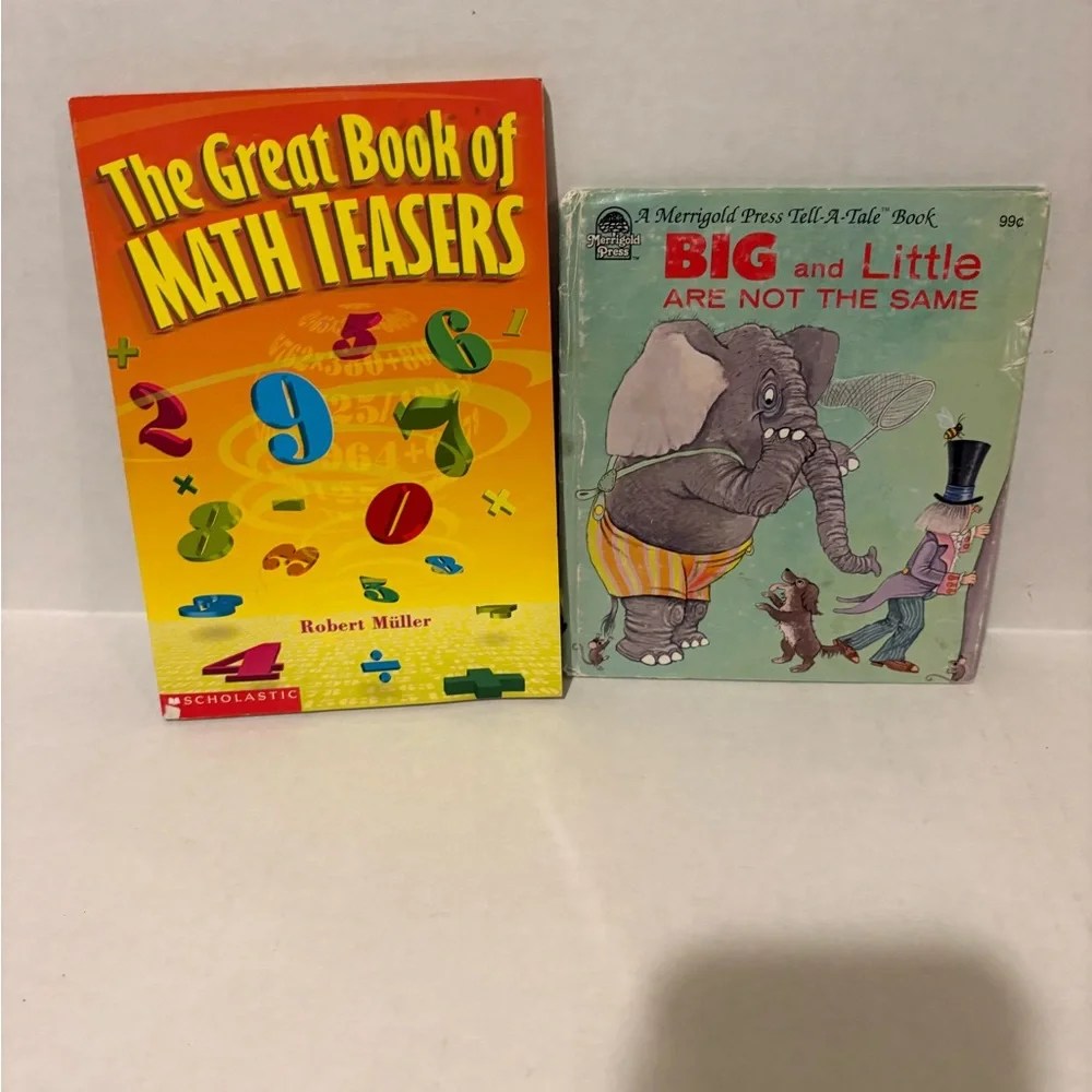 Kids Math Puzzle Book Set
